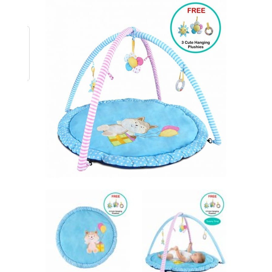 Baby Gym Playmat Playgym Omiland Racoon Series