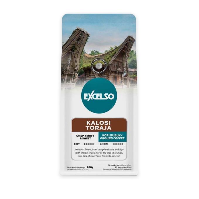

Excelso Kalosi Toraja - Bubuk Kopi 200 gr