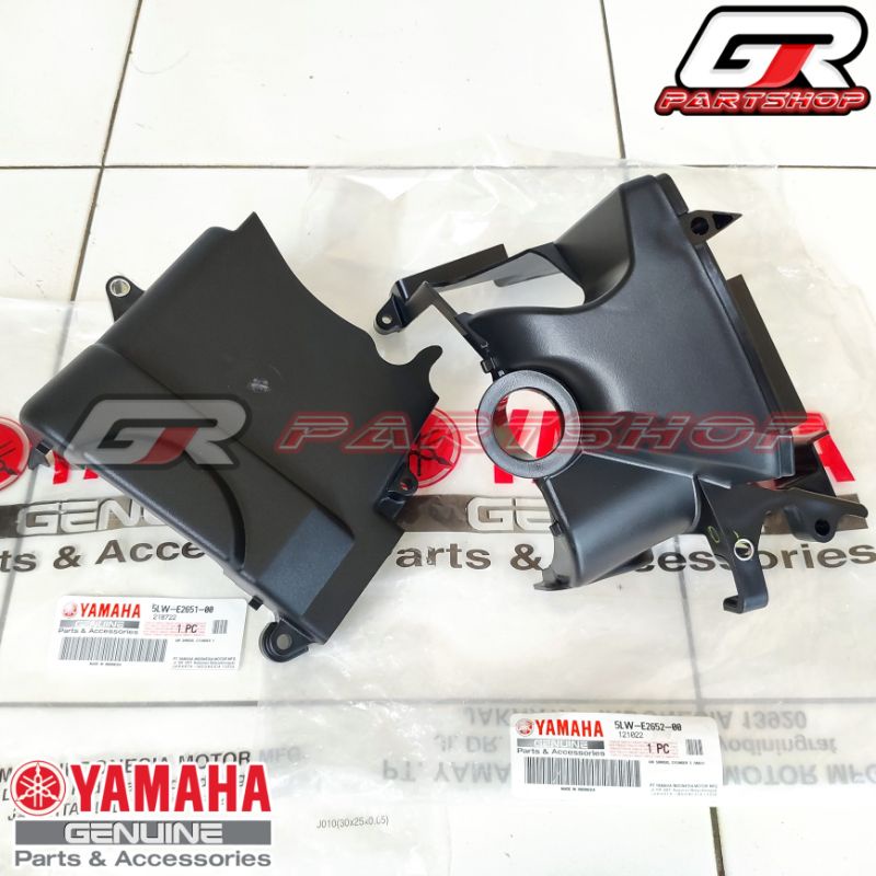 cover mesin set kiri kanan mio sporty soul fino nouvo z lele ori ygp original yamaha caver