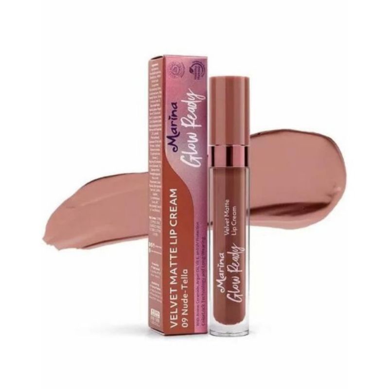 Marina Glow Ready Velvet Matte Lip Cream
