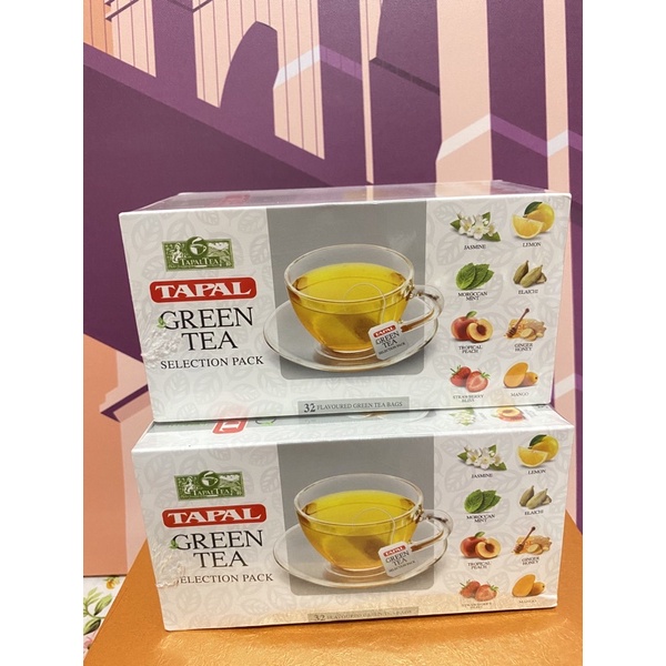 

Tapal Green Tea - Mixed Flavors Pack 32pcs (Teh Hijau 8 Rasa)