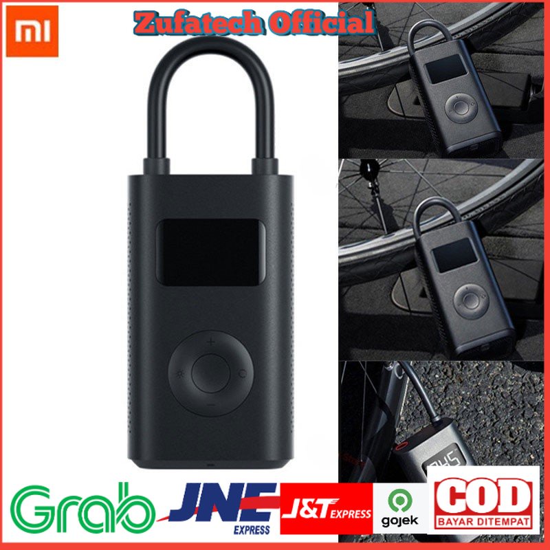 Xiaomi Mijia Pompa Angin Smart Pump Digital Portable - MJCQB01QJ - Black