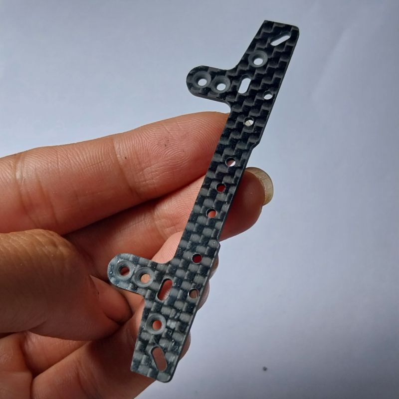 Rep Tamiya HG Carbon Rear Custom Brake / Akar Custom Rem