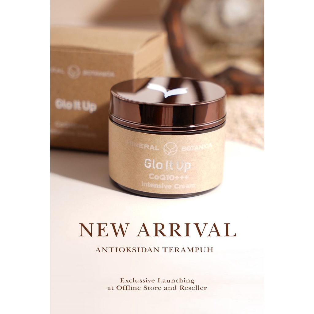 mineral botanica glo it up coq10 intensive cream 25g