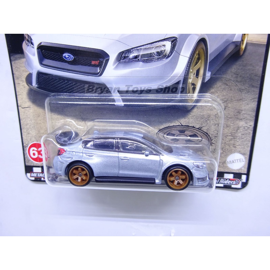 Hot Wheels Premium Boulevard 16 Subaru WRX STI