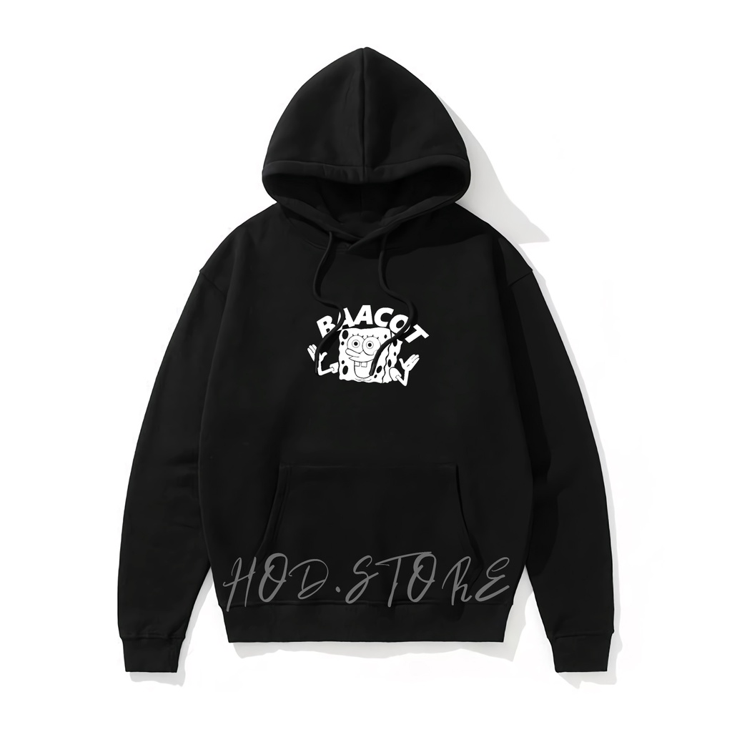 Hod Store Hoodie Distro Kartun Spongebob Hoodie Kasual BacotSpongebob