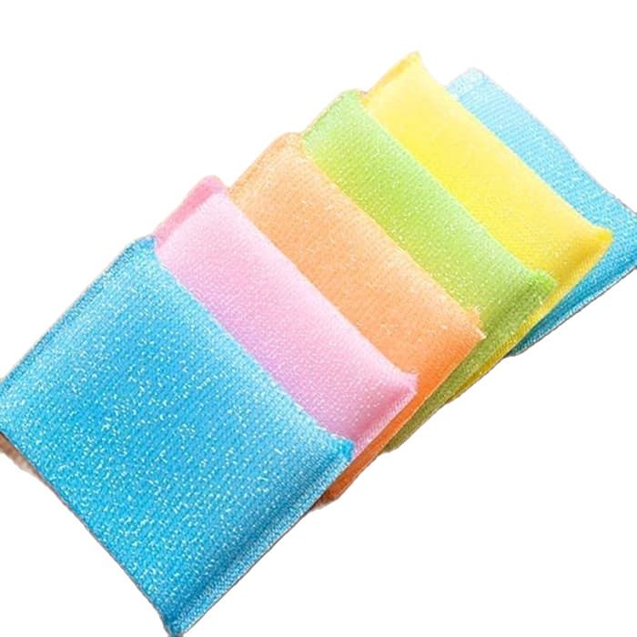 ZASKIYA - Spons Cuci Piring Spons Jaring bantal Warna Warni