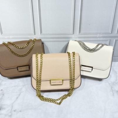 [PM.11De22e] Birthday | TAS WANITA CK METRO DOUBLE LINK CHAIN STRAP CROSSBODY - 752#