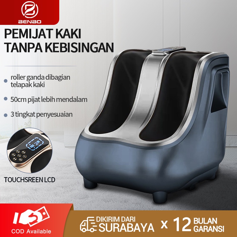 (Gratis)BENBO pijat kaki mewah / pijat kompres panas rumahan / Pijat kaki kompres panas 3D / Mesin kecantikan kaki ion negatif