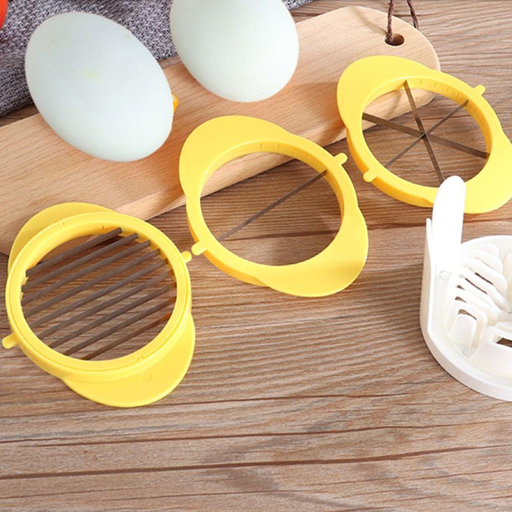 [Elegan] Egg Slicer Garnish Keju Masak Dapur Baking Splitter