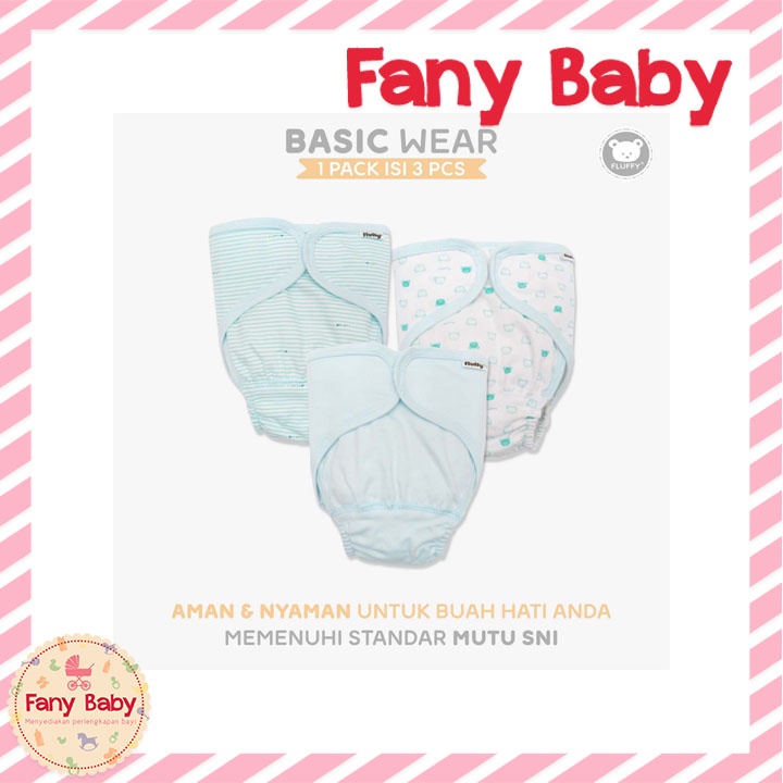 FLUFFY POPOK PEREKAT ISI 3PCS