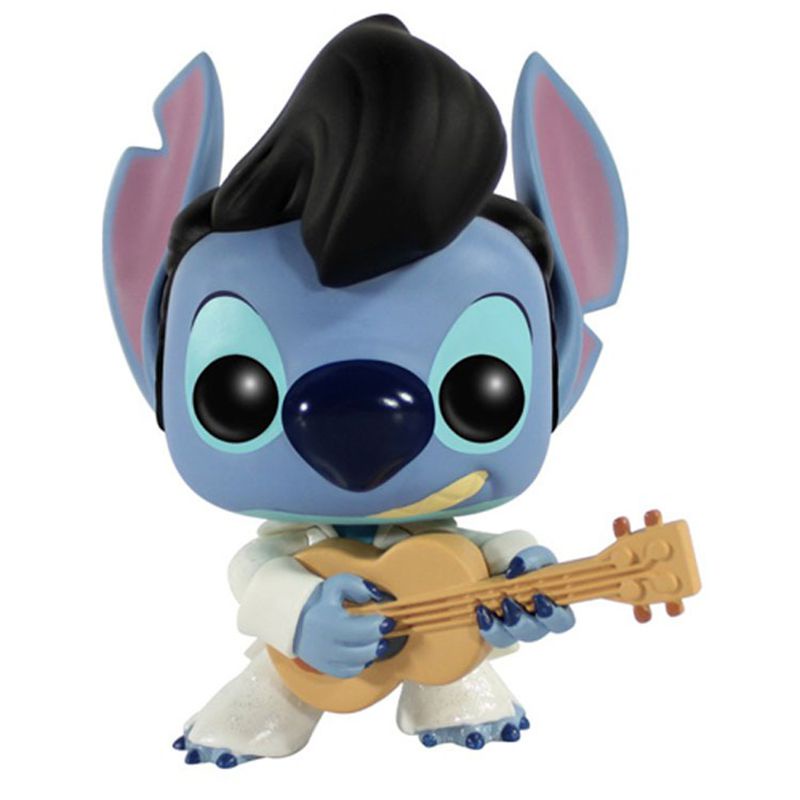 Pop Stitch Anime Lilo Disney &amp; Funko Kids Stitch Hadiah Mainan Figure Karakter Elvis