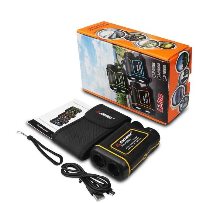 Sndway Teropong Digital Pengukur Jarak Militer Golf Berburu