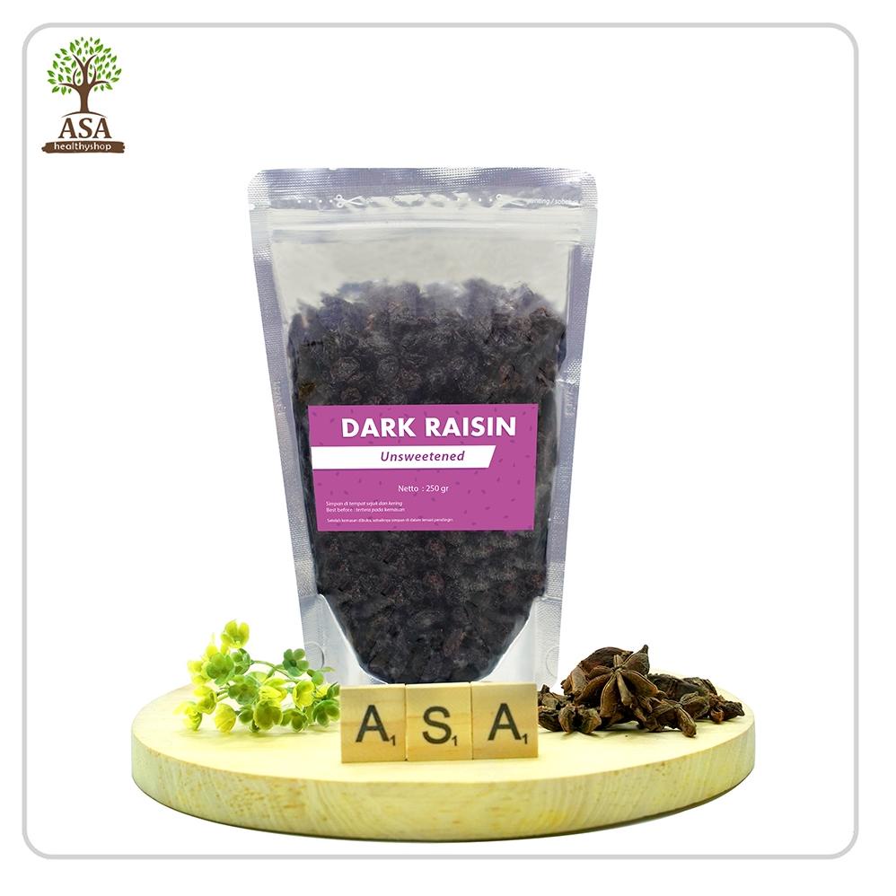 

[KODE PRODUK EK7WY5678] Dark Raisin / Kismis Hitam 250 gram