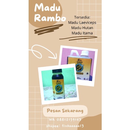 

Madu Rambo