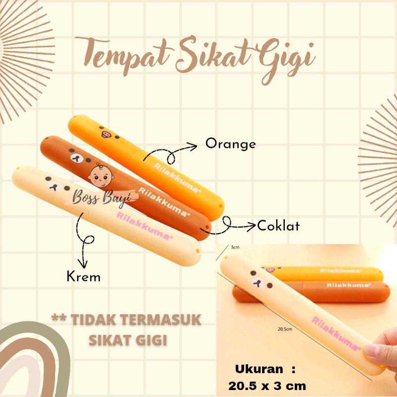 BOSS BAYI - Tempat Sikat Gigi