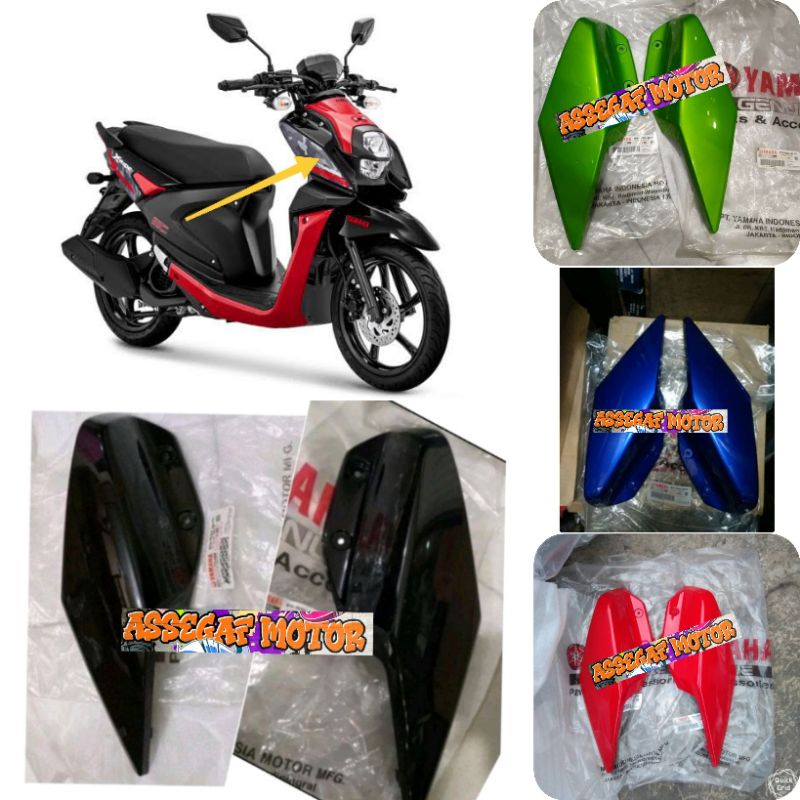 SAYAP DEPAN YAMAHA XRIDE X RIDE 125 KANAN KIRI ASLI ORIGINAL YGP