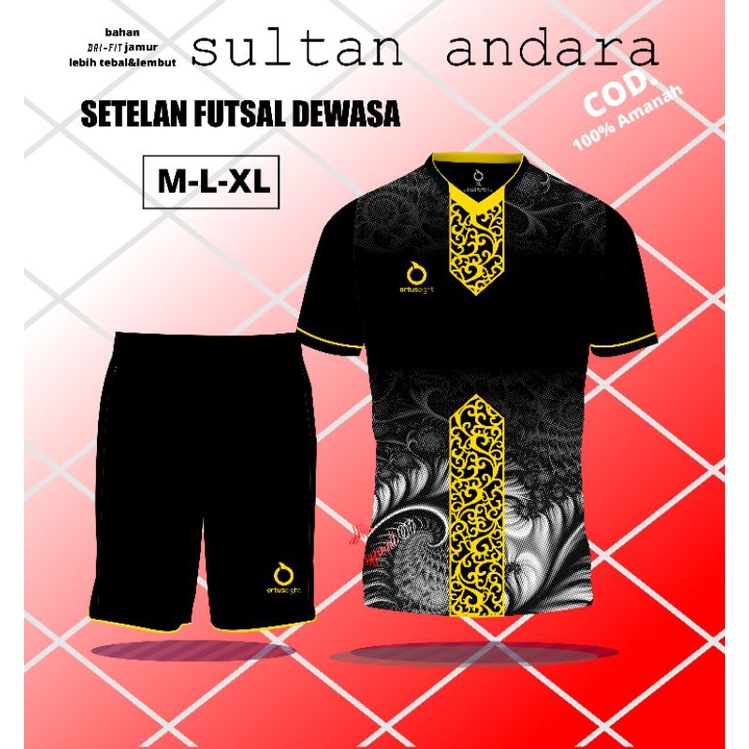 JERSEY BAJU KAOS OLAHRAGA STELAN FUTSAL DEWASA MODEL TERBAU MOTIF MACAN BATIK