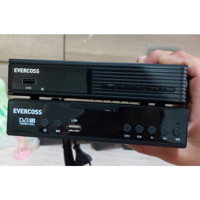 Evercoss Stb Max dan Prime Digital Tv Receiver Full HD Set Top Box