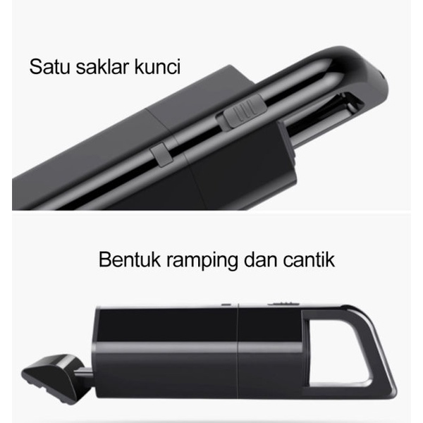 Holiven Vacum Cleaner portable alat Penyedot Debu mobil listrik vacuum cleaner lantai Pembersih penyedot