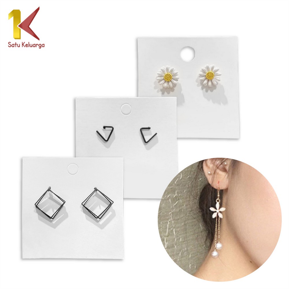 Satu Keluarga Anting Korea Anting Tusuk Wanita K66 K69 Perhiasan Wanita Simple Anting Tusuk Gantung 
