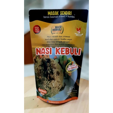 

Nasi Kebuli Bang H.Ahmad untuk 5 Porsi