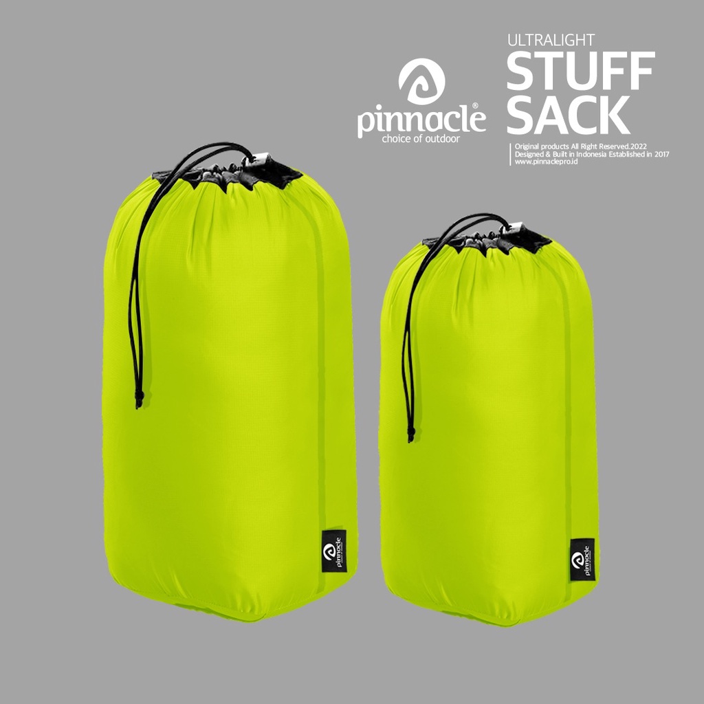 Pinnacle Ultra Stuff Sack ( 2in 1 ) - Lime