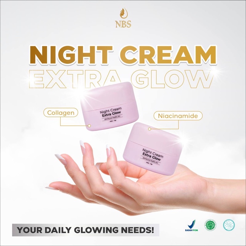 NBS SKINCARE/cream malam nbs/night cream nbs/krim nbs/krim malam nbs/eceran nbs