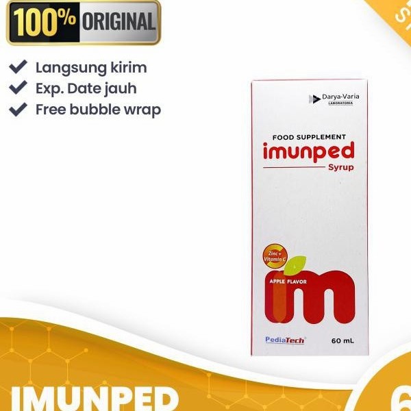 imunped syrup 60 ml anak/imunped sirup 60ml vitamin anak/imumped