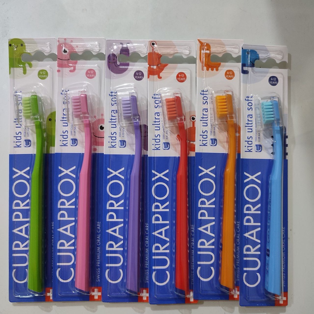 Curaprox Sikat Gigi Kids Ultra Soft Usia 4-12 tahun per piece