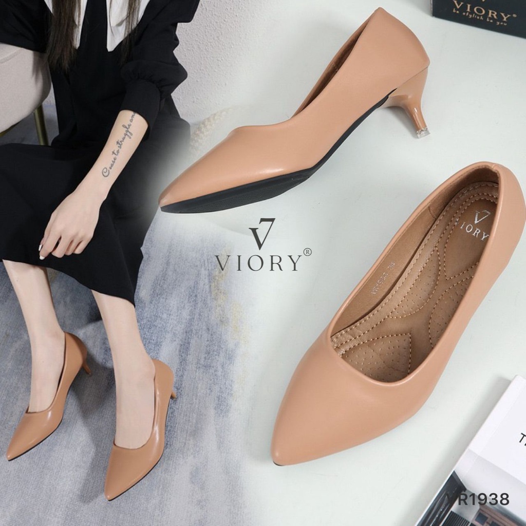 VIORY High Heels Pump Shoes #VR1938 ORIGINAL