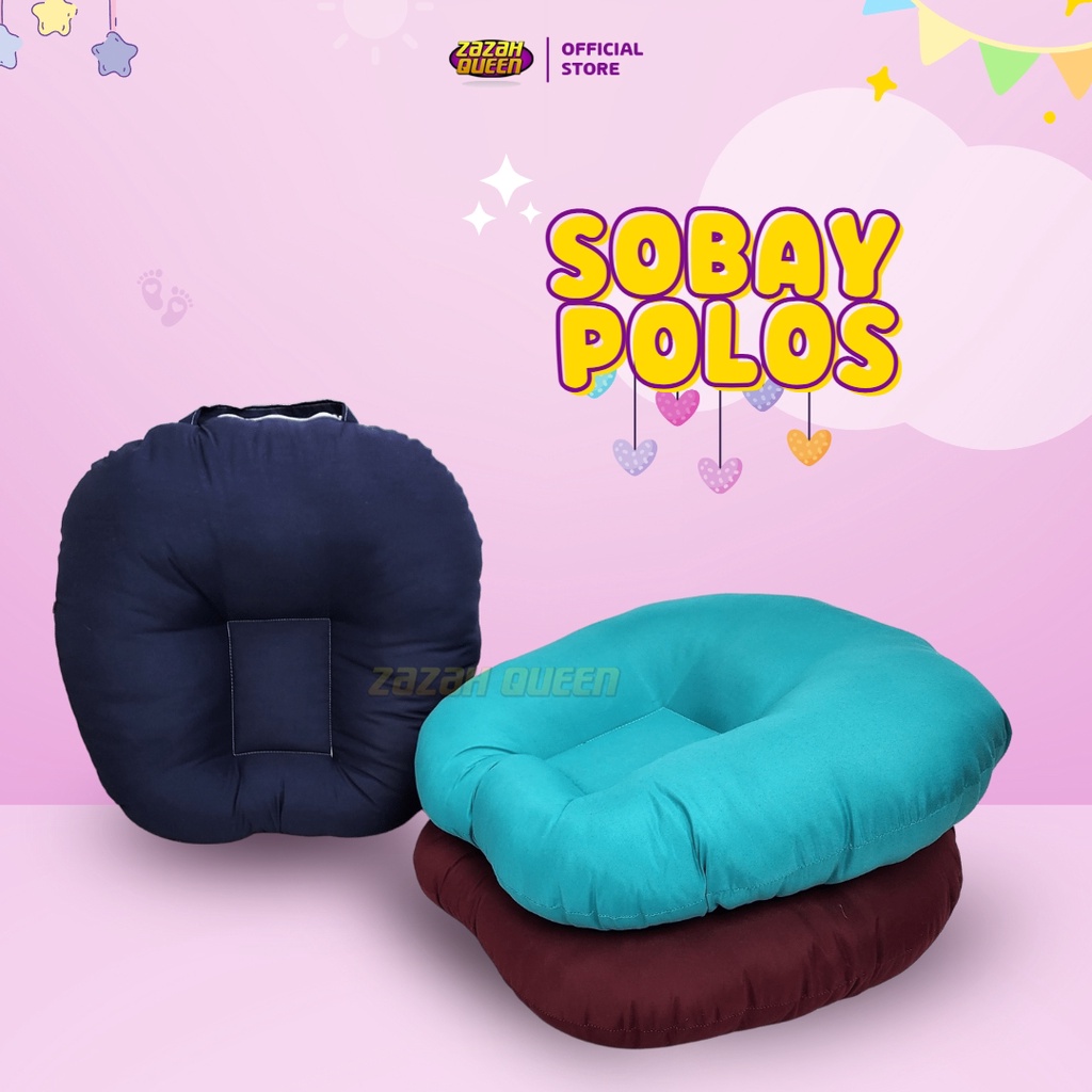 [MOTIF POLOS] Sofa Bayi Newborn / Tempat Tidur Bayi