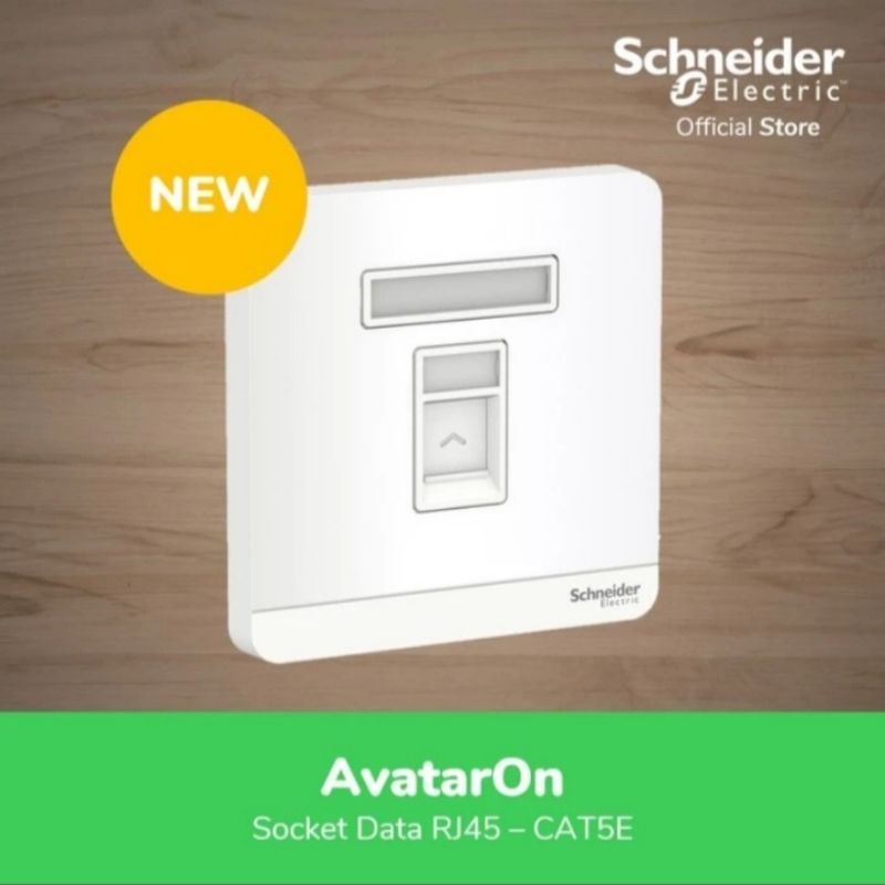 Socket Data Cat5 Schneider Avatar On