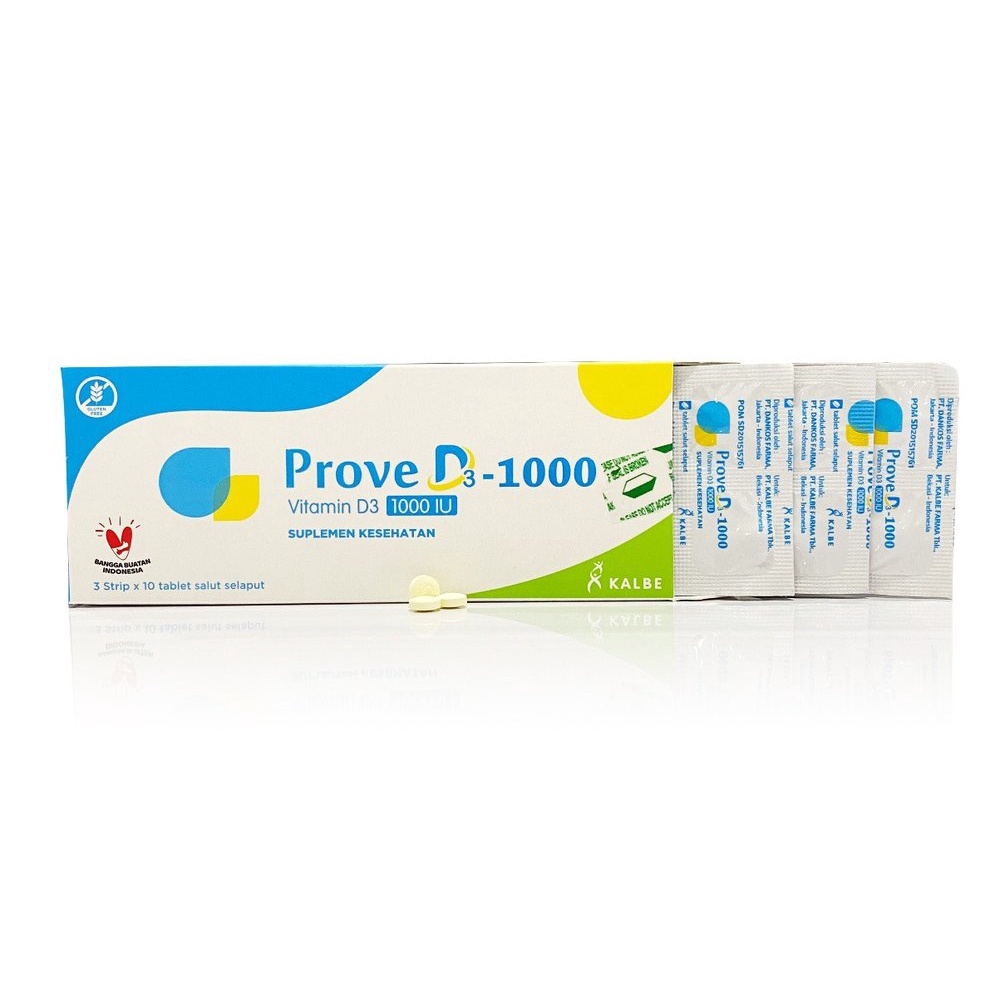 PROVE D3 1000 IU PER BOX ISI 30 TABLET