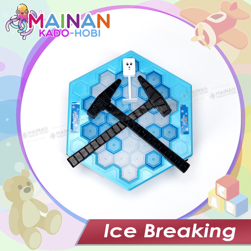 MAINAN EDUKASI ANAK PUKUL ES BALOK PRANK TOYS ICE BREAKING TRAP GAME