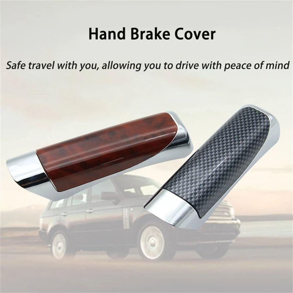 REBUY Rebuy Handbrake Cover Aksesoris Mobil Kualitas Tinggi Universal Mobil Styling Anti-slip Bagian Truk Rem Tangan Pelindung Case