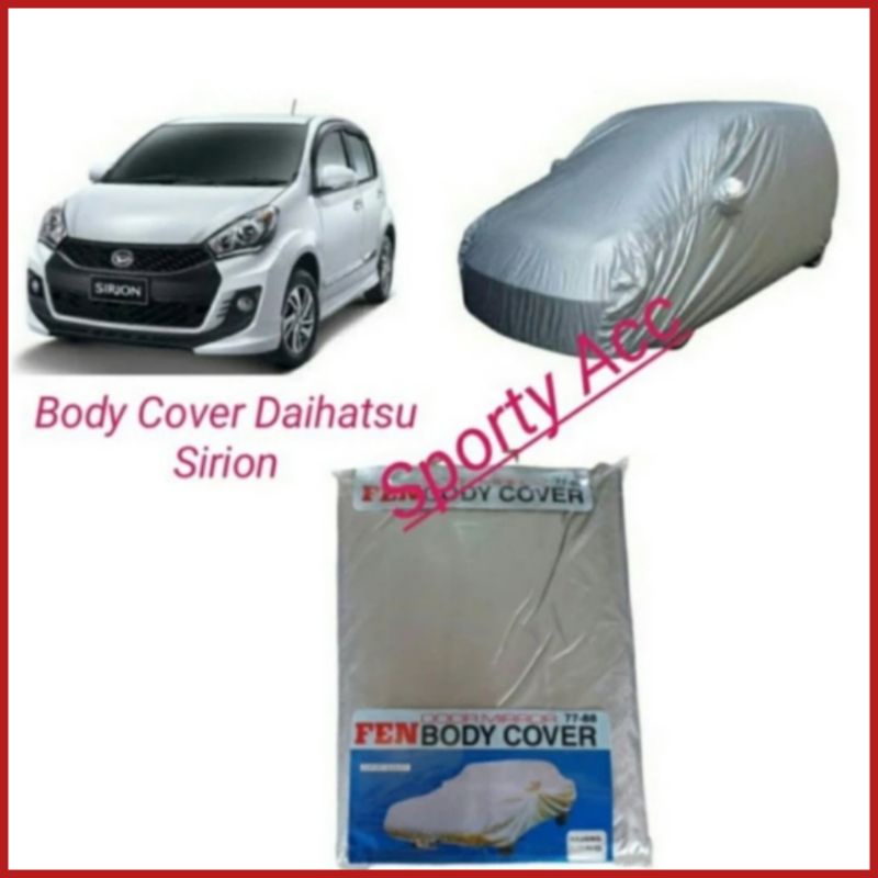 Body Cover Selimut Mobil Sirion