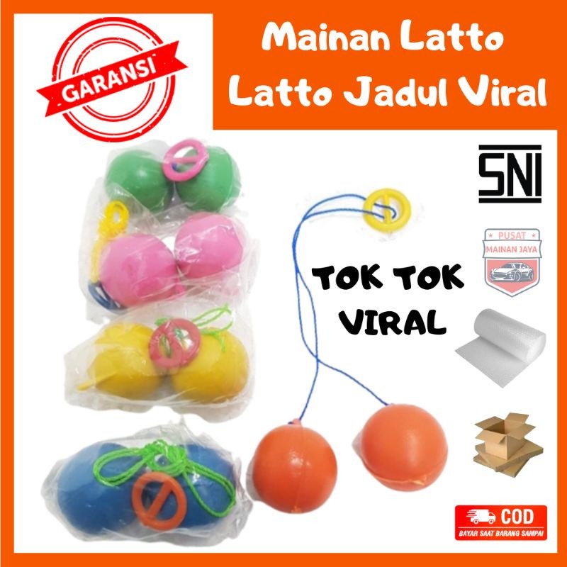 Mainan-Latto-Latto/ Etek-Etek/Toys Mainan Jadul /Latto-Latto Tiktok/Viral Mainan Latto/TaliEtek-Etek-Latto-Latto/ Maianan-Latto-Tek-Tok-Etek/Mainan