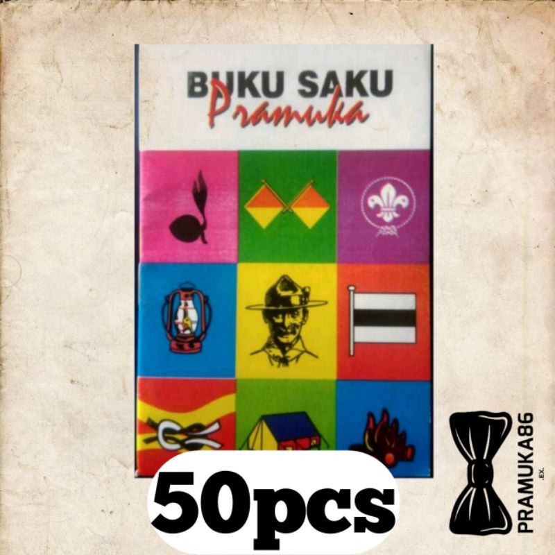 (50pcs) Buku Saku New Cover Pramuka - Buku Pramuka Baru