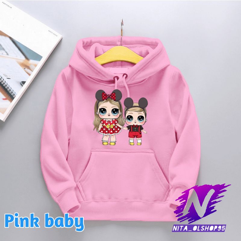 hoodie sweater anak lol surprise chibi LOL SURPRISE
