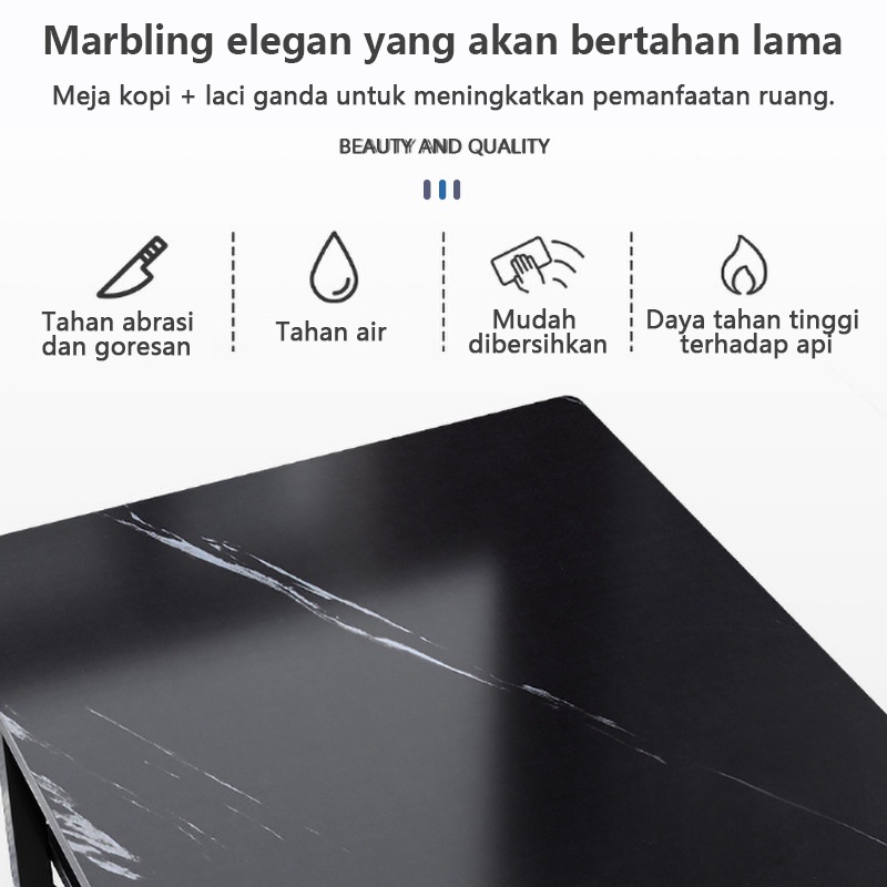 Weyon Sakura meja kopi/Meja Ruang Tamu/Meja Tamu/meja industrial besi kayu/meja industrial tamu/meja industrial minimalis(CJ01)