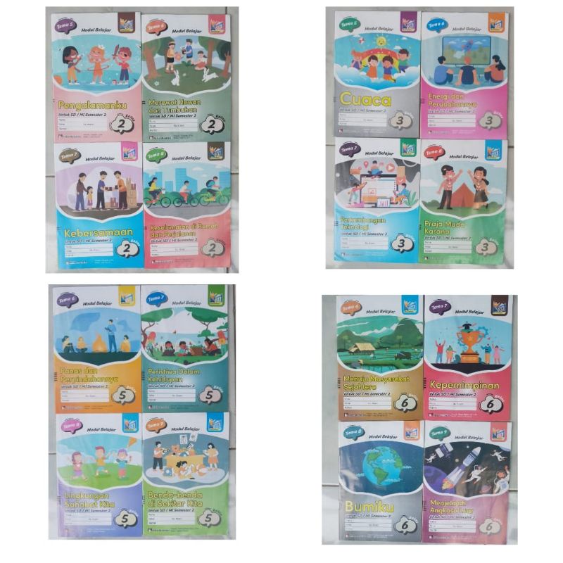 1 Paket LKS Tematik Media Pressindo Semester 2 Kelas 2 3 5 dan 6 kurtilas Revisi Terbaru