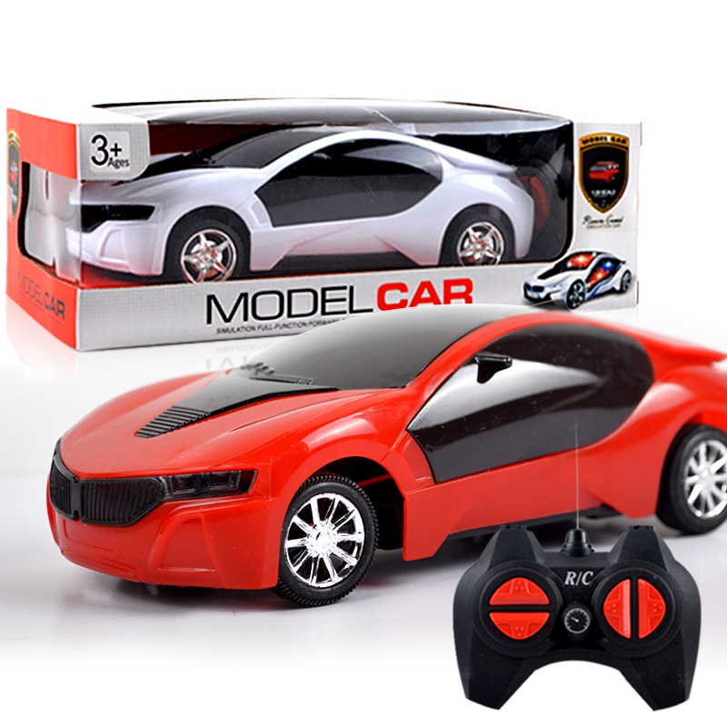 Holiven Mainan Mobil 3D Dengan Remote Control 4 Arah