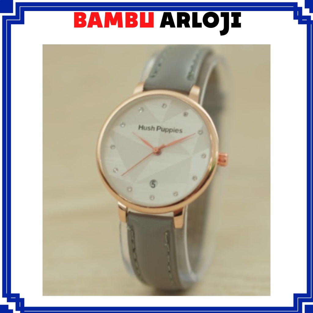 BAJ READY 8 WARNA JAM TANGAN HUSH PUPPIES  PLAT RING DIAMOND // JF028 (RING ROSEGOLD)