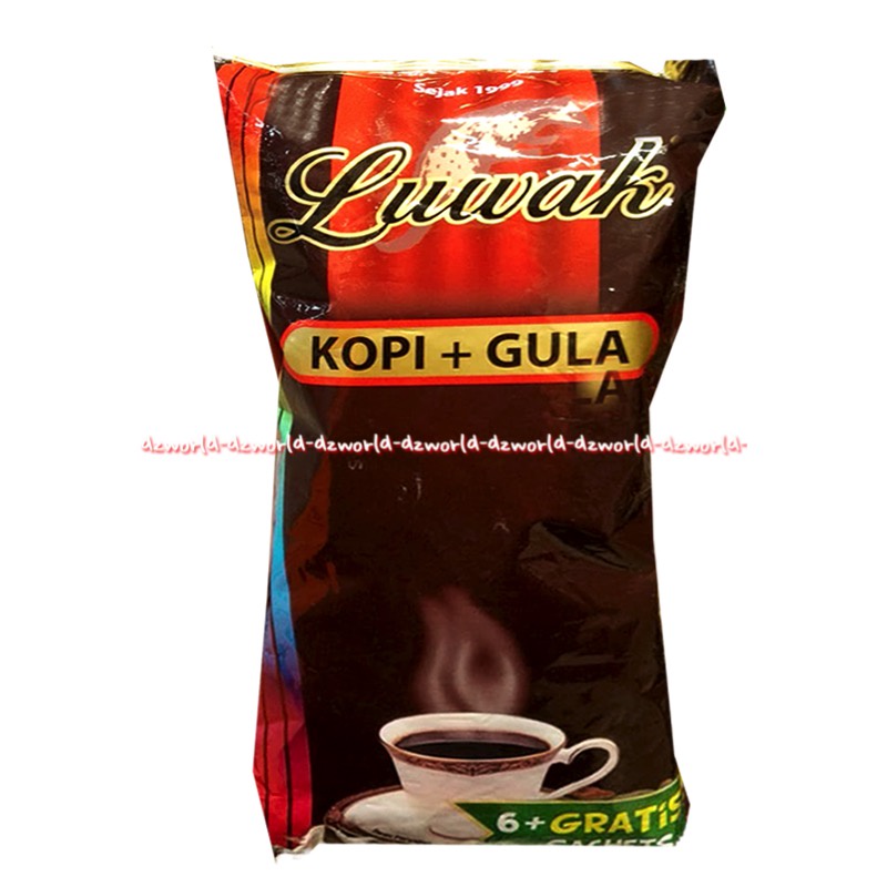 

Luwak Kopi + Gula Murni 6sachet Kopi Bubuk Luwak Instan Black Coffee Luwwak Dengan Gula Loewak Kopi Luwak Kemasan Sachet