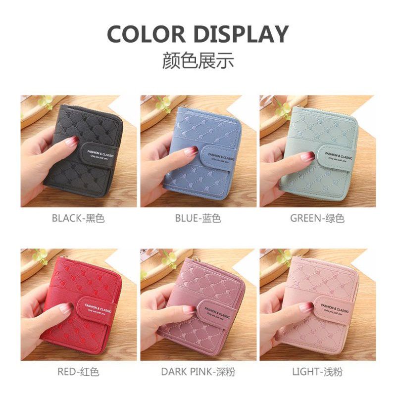 Arifirn D 916 - Dompet Lipat Wanita Murah ( Premium)