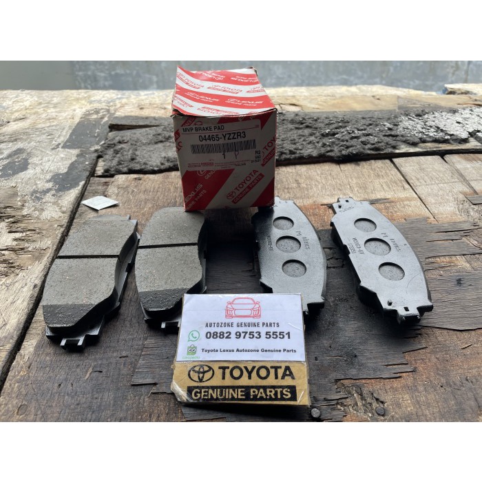 Kampas Rem Depan Brake Pad, Altis/Sienta/Nav1, 04465-YZZR3 ORI