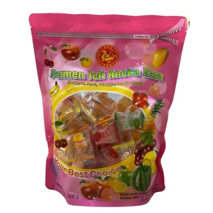 

Chen Liang Ji Permen Jelly Aneka Rasa Buah [300 gr]