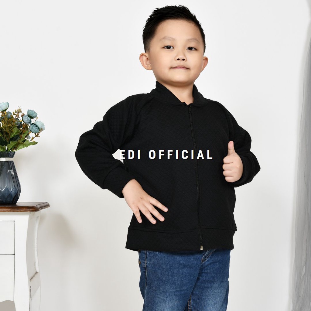 Jaket Anak Slebew Jacket Laki laki Bahan Adem Comfy Usia 1 s/d 6 Tahun