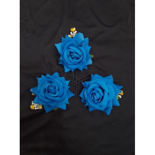 Bunga jebehan bludru / tusuk konde mawar